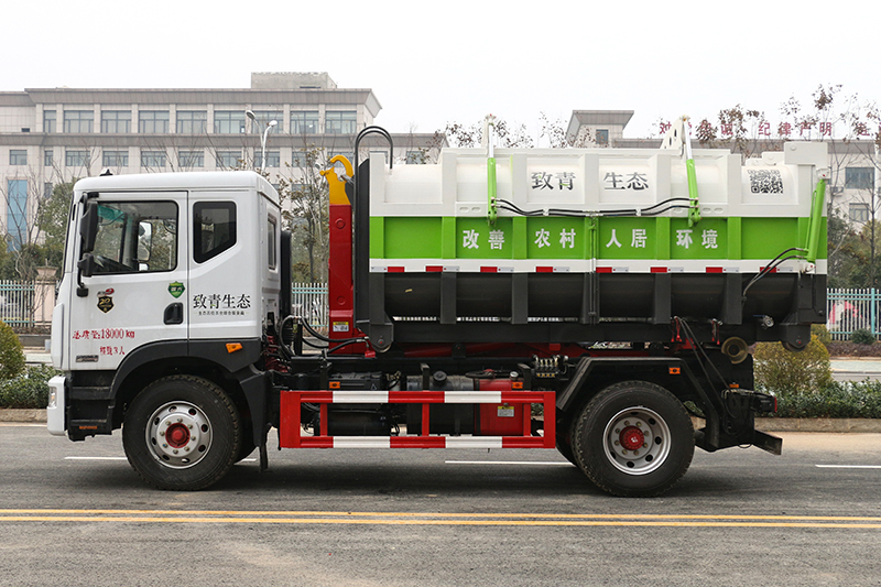 （套臂）東風(fēng)D9套臂垃圾車（10方  12方）