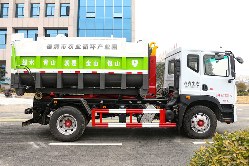 （套臂）東風(fēng)D9套臂垃圾車（10方  12方）