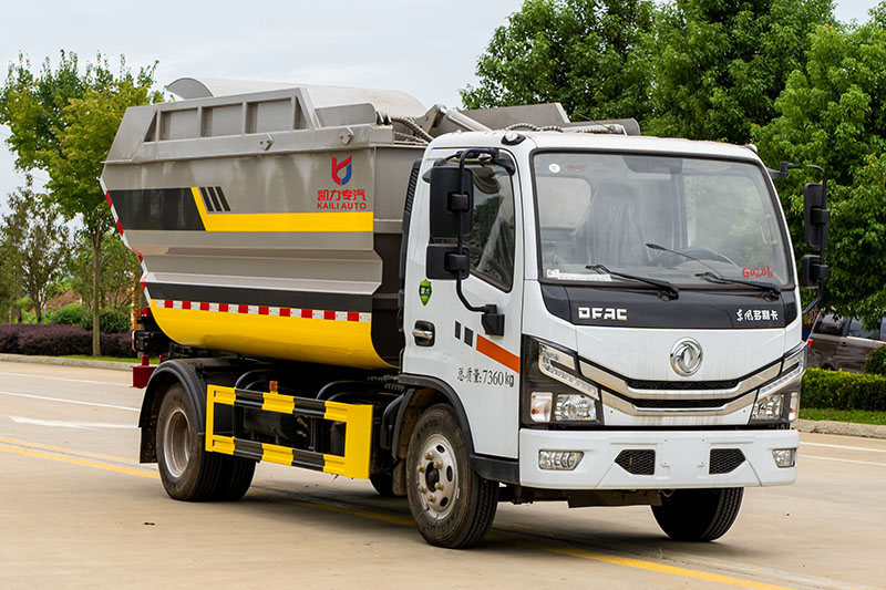 東風(fēng)小多利卡無泄漏后裝掛桶垃圾車（6.5方）